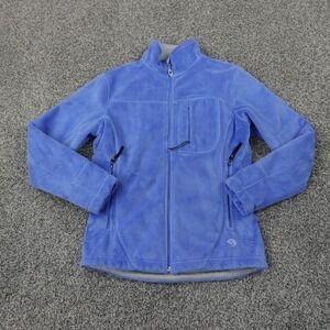 Mountain Hardwear Jacket Womens S Blue Monkey Thermal‎ Fleece Pile Zip Sweater